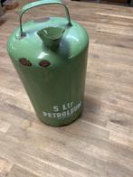 Vintage Petroleum Kan 5 Ltr, Ophalen of Verzenden