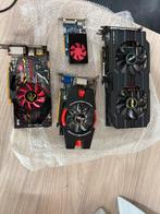 4 videokaarten pci-e 16x(videokaarten,pci-e,nvidia,ati), Computers en Software, Videokaarten, Ophalen of Verzenden, Zo goed als nieuw