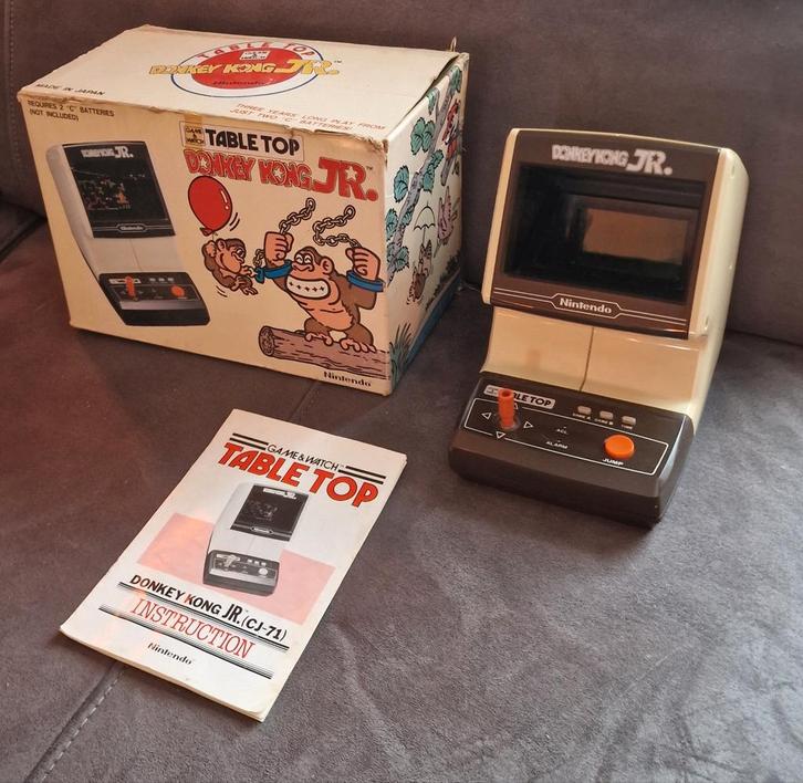 Nintendo Game & Watch Donkey Kong Jr. (CJ-71), Spelcomputers en Games, Spelcomputers | Nintendo Portables | Accessoires, Gebruikt