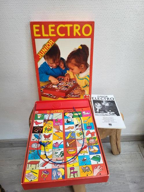 Jumbo Electro Junior (1982) Vintage, Kinderen en Baby's, Speelgoed | Educatief en Creatief, Gebruikt, Elektronica, Met licht, Ophalen of Verzenden