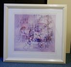 Schilderij Willem Haenraets litho/zeefdruk nr 158/1950, Ophalen, Gebruikt, Print, 75 tot 100 cm