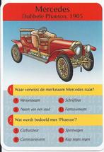 W3616 verzamelkaartje mercedes dubbele phaeton 1905, Ophalen of Verzenden, Zo goed als nieuw, Auto's
