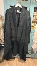 Noa Noa. Wollen vest  diep zwart, Ophalen of Verzenden, Zo goed als nieuw, Maat 42/44 (L), Zwart