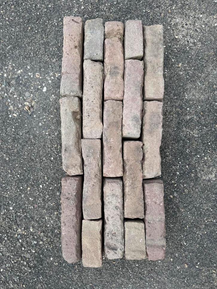Oude Waaltjes - Circa 4200 stuks, Tuin en Terras, Tegels en Klinkers, Gebruikt, Klinkers, Overige materialen, 10 m² of meer, Ophalen