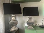lamp, Zilveren voet, E27 (groot), Ophalen, 30 tot 60 watt