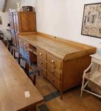 oude bakkerstafel met 12 lades   oude werktafel  keukentafel, Ophalen