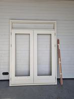 Meranti Achterpui, Tuindeuren hardhout 177 x 242 ( B x H ), Ophalen, Nieuw, Buitendeur, Hout