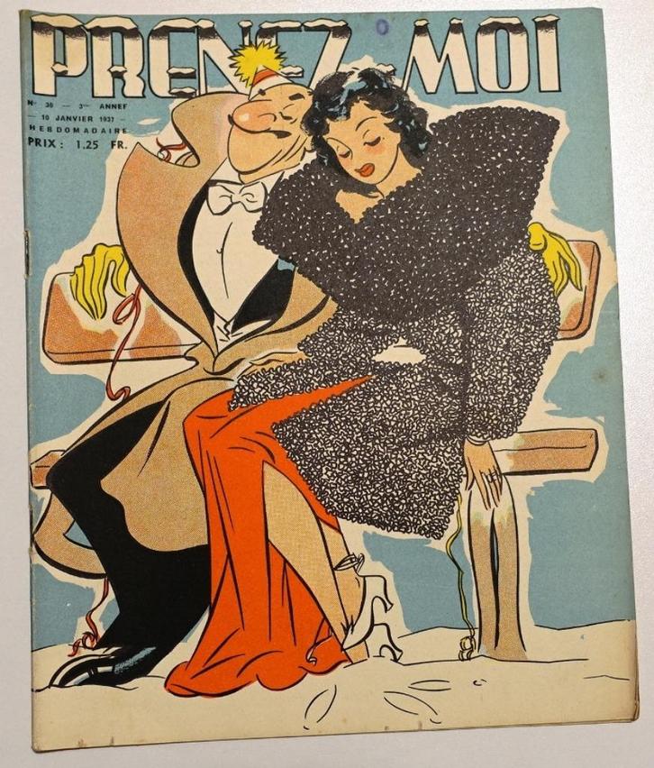 Prenez-Moi #30, 3me Annee 10 Janvier 1937, Antiek en Kunst, Antiek | Boeken en Bijbels, Ophalen of Verzenden
