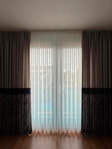 Vitrage & Overgordijnen - 250x300cm - Perfecte Staat! beschikbaar voor biedingen