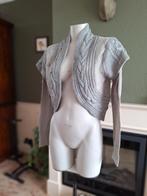 Grijs nieuw met kaartje Bandolera bolero vest M 40, Maat 38/40 (M), Verzenden, Zo goed als nieuw, Grijs