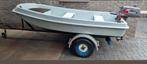 Wato 300 bootje met trailer en 4pk 2 takt motor Suzuki, Watersport en Boten, Bootonderdelen, Ophalen of Verzenden, Gebruikt, Overige typen