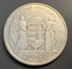 zilveren munt Hongarije 1930, Ophalen of Verzenden, Hongarije, Losse munt, Zilver