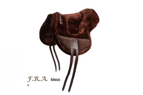 F.R.A. Bareback Pad Bisco Bruin, zachte barebackpad, Dieren en Toebehoren, Paarden en Pony's | Dekens en Dekjes, Nieuw, Ophalen of Verzenden