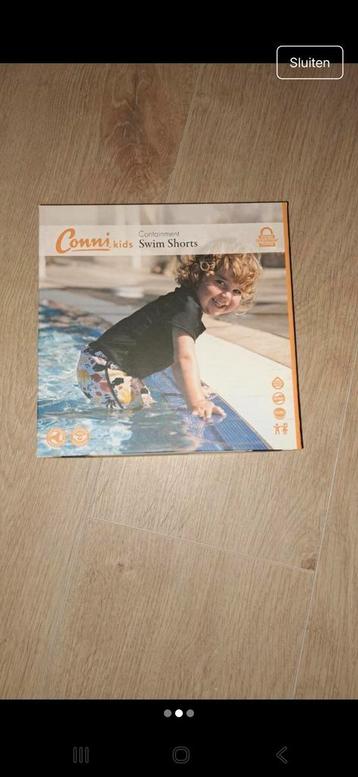 Herbruikbare zwembroek Conni Kids - Ocean Blue beschikbaar voor biedingen