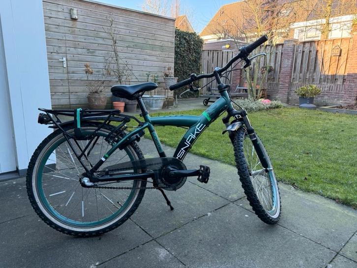 Batavus Loekie 22 inch jongensfiets, Fietsen en Brommers, Fietsen | Jongens, Gebruikt, 22 inch, Handrem, Versnellingen, Ophalen