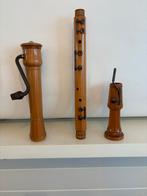 Küng Bas Blokfluit - 92cm, Ophalen of Verzenden, Gebruikt, Houtblazer, Met koffer of draagtas