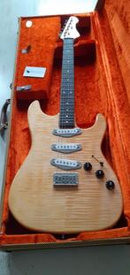 Burning Frog Custom Stratocaster Fender Tex Mex pickups, Ophalen, Solid body, Fender