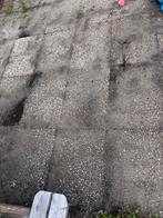 Gratis grindtegels. Zelf verwijderen, Tuin en Terras, Tegels en Klinkers, Ophalen, Gebruikt, 10 m² of meer, Beton