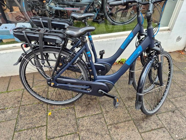 Zeer nette Gazelle Paris C7 met Bosch Active Plus. Lage km's, Fietsen en Brommers, Elektrische fietsen, Zo goed als nieuw, Gazelle