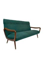 Vintage teak zithoek fauteuils bankstel jaren 60 uniek, Huis en Inrichting, Banken | Bankstellen, Zo goed als nieuw, Ophalen