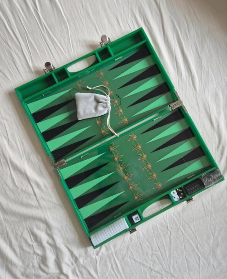 Casa Carta Backgammon, Hobby en Vrije tijd, Gezelschapsspellen | Bordspellen, Ophalen of Verzenden