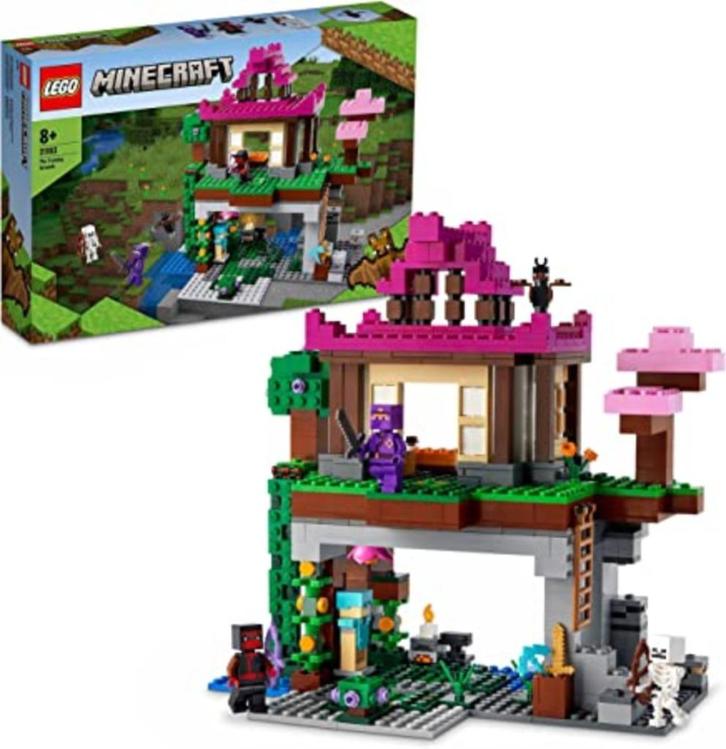 21183 LEGO Minecraft: De Trainingsplaats -Nieuw in doos!!, Kinderen en Baby's, Speelgoed | Duplo en Lego, Nieuw, Lego, Complete set