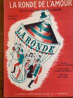 Bladmuziek "La Ronde de l'Amour", Ophalen of Verzenden, Zo goed als nieuw, Artiest of Componist, Klassiek