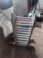 Vouwladder, Doe-het-zelf en Verbouw, Ladders en Trappen, Ophalen of Verzenden, Zo goed als nieuw, 2 tot 4 meter