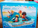 Family Fun Waterfiets Met Glijbaan 9424, Kinderen en Baby's, Speelgoed | Playmobil, Complete set, Ophalen of Verzenden, Zo goed als nieuw