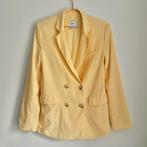Pastel gele blazer, Geel, Ophalen of Verzenden, Zo goed als nieuw, Jasje
