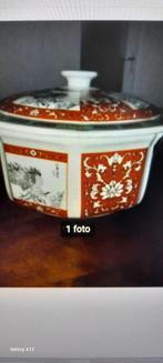 Grote dekschaal uit Taiwan, Antiek en Kunst, Antiek | Keramiek en Aardewerk, Ophalen