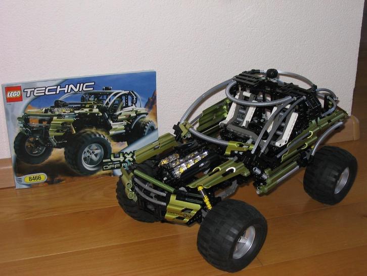 Lego Technic 8466: 4x4 Off-Roader, Kinderen en Baby's, Speelgoed | Duplo en Lego, Gebruikt, Lego, Complete set, Ophalen