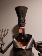 Metalen wijnfleshouder – kelner/butler – handgemaakt – decor, Ophalen of Verzenden, Gebruikt, Overige gebieden, Overige typen