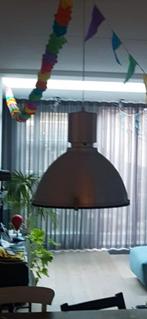 Rvs hanglamp, licht industriële look, Huis en Inrichting, Lampen | Hanglampen, Ophalen, Zo goed als nieuw