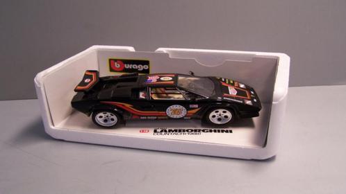 Lamborghini countach zwart no 76, Hobby en Vrije tijd, Modelauto's | 1:18, Nieuw, Auto, Bburago, Ophalen of Verzenden