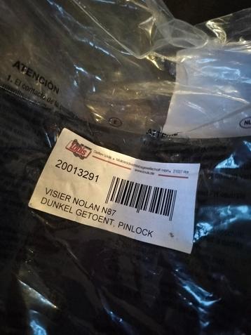 Nolan N87 donker vizier. beschikbaar voor biedingen