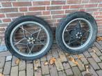 Suzuki GS750 Gietwielen + Banden, Motoren, Ophalen of Verzenden, Gebruikt