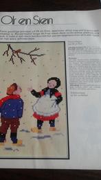 Borduurpatroon van Ot en sien planten een boom ,, Hobby en Vrije tijd, Borduren en Borduurmachines, Ophalen of Verzenden, Zo goed als nieuw