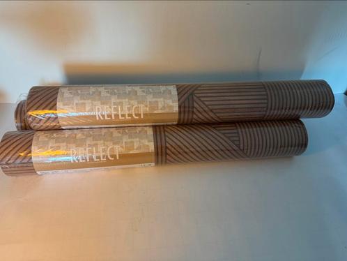 Reflect behang 3 rollen, Huis en Inrichting, Stoffering | Behang, Bruin, 10 tot 25 m², Ophalen of Verzenden