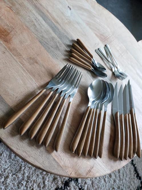 AMEFA bestek set hout, Huis en Inrichting, Keuken | Bestek, Zo goed als nieuw, Ophalen of Verzenden