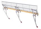 RSS Dakrandbeveiliging 6 meter Hellend Dak set, Doe-het-zelf en Verbouw, Steigers, Ophalen, Zo goed als nieuw, Overige typen