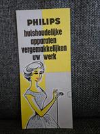 Vintage Philips Reclamefolder van September 1959, Verzenden, Zo goed als nieuw, Folder