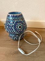 Blauwe Mozaïek Sfeerlamp - Nieuw!, Huis en Inrichting, Ophalen of Verzenden, Nieuw, Glas, Minder dan 100 cm