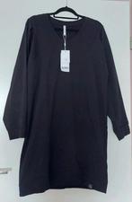 Zoso xxl jurk zwart v hals lange mouw katoen elasthan, Kleding | Dames, Zwart, Nieuw, Ophalen of Verzenden, Knielengte