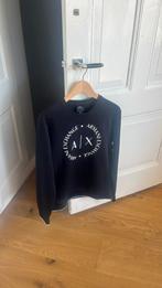 Stoere zwarte Armani Exchange trui met logo mt M, Maat 48/50 (M), Zwart, Ophalen of Verzenden, Zo goed als nieuw