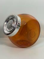 Vintage Glazen Snoeppot Lollypot Italy, Gebruikt, Schaal, Rond, ?