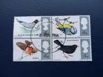 Engeland 1966 - Vogels blok, Ophalen of Verzenden, Gestempeld