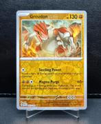 Groudon Reverse Holo 093/182 Paradox Rift NM, Hobby en Vrije tijd, Verzamelkaartspellen | Pokémon, Ophalen of Verzenden, Zo goed als nieuw