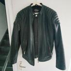Superdry Leren Jas - Maat L, Maat 52/54 (L), Zwart, Ophalen of Verzenden, Zo goed als nieuw