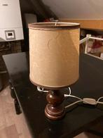 Leuk tafellampje retro, Minder dan 50 cm, Hout, Gebruikt, Ophalen of Verzenden